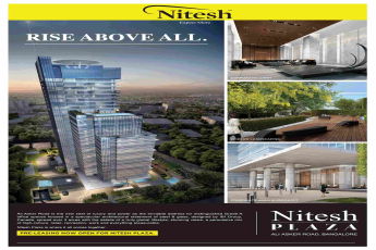 Pre-leasing now open for Nitesh Plaza in Bangalore